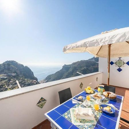 Terrazza Belvedere A Pontone - Amalfi Coast Bagian luar foto