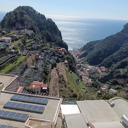 Terrazza Belvedere A Pontone - Amalfi Coast Bagian luar foto