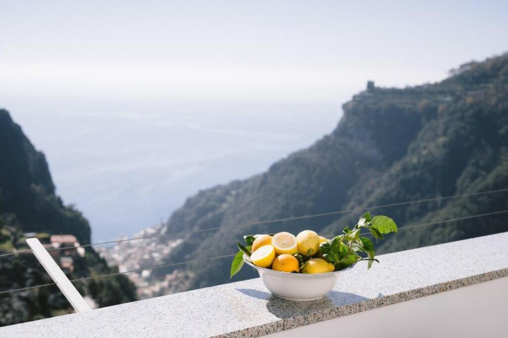 Terrazza Belvedere A Pontone - Amalfi Coast Bagian luar foto