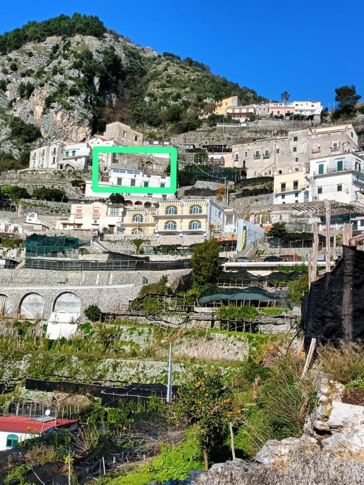 Terrazza Belvedere A Pontone - Amalfi Coast Bagian luar foto